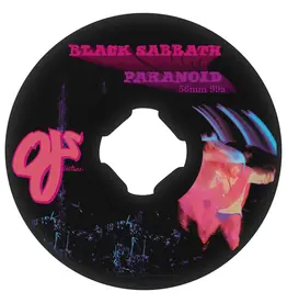 OJ WHEELS Black Sabbath Paranoid Chubbies 99A Wheels - 56mm