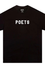 POETS OG Poets Flocked Tee - Black/White