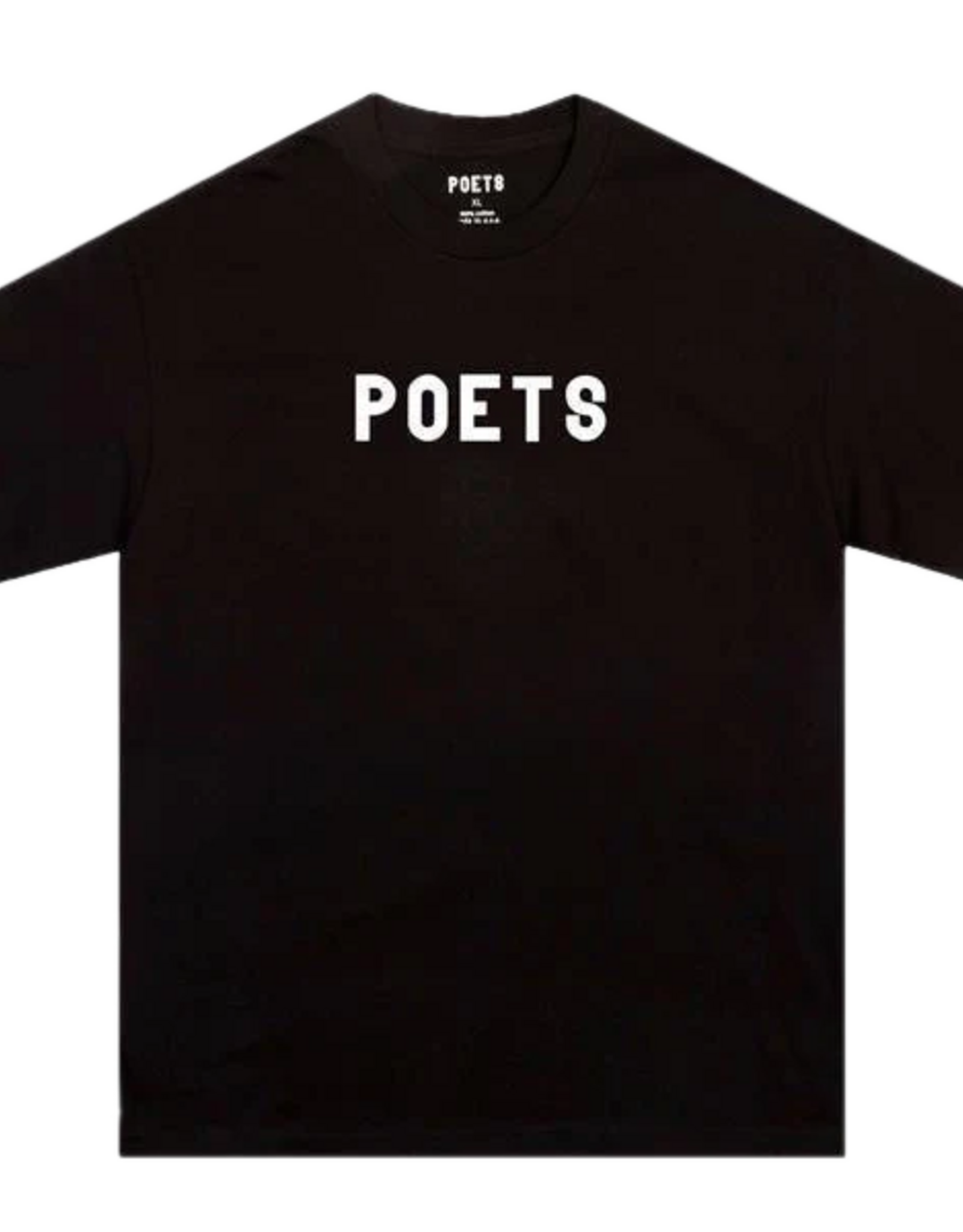 POETS OG Poets Flocked Tee - Black/White