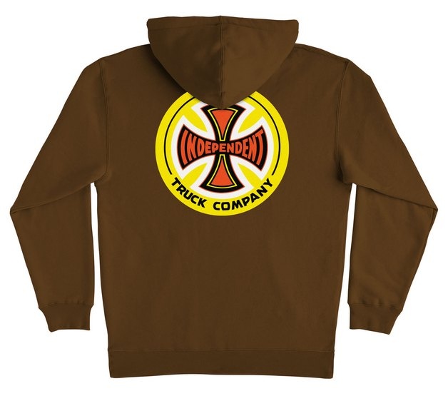 Truck Co Legacy Pullover Hoodie - Brown - KINGSWELL - Los Feliz