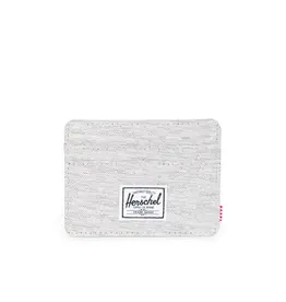 HERSCHEL HERSCHEL CHARLIE  CARDHOLDER - LIGHT GREY CROSSHATH