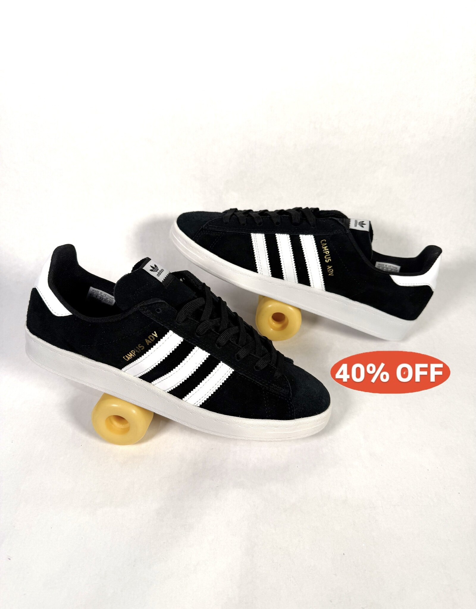 ADIDAS Campus ADV - Core Black / Cloud White