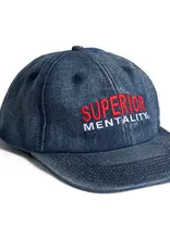 CHOCOLATE ART OFFICIAL MENTALITY 6 PANEL HAT - DENIM