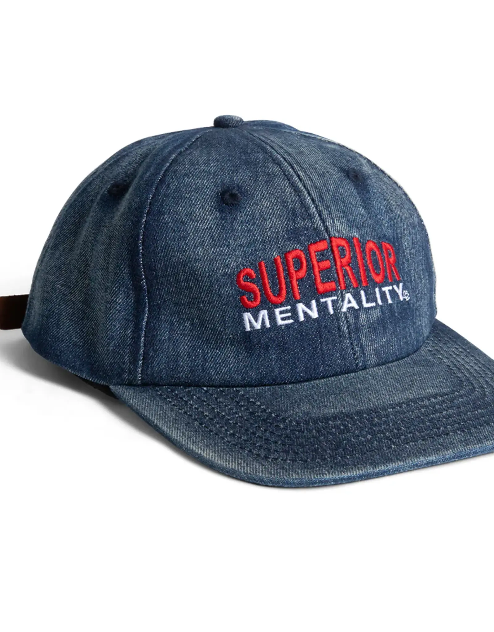 CHOCOLATE ART OFFICIAL MENTALITY 6 PANEL HAT - DENIM