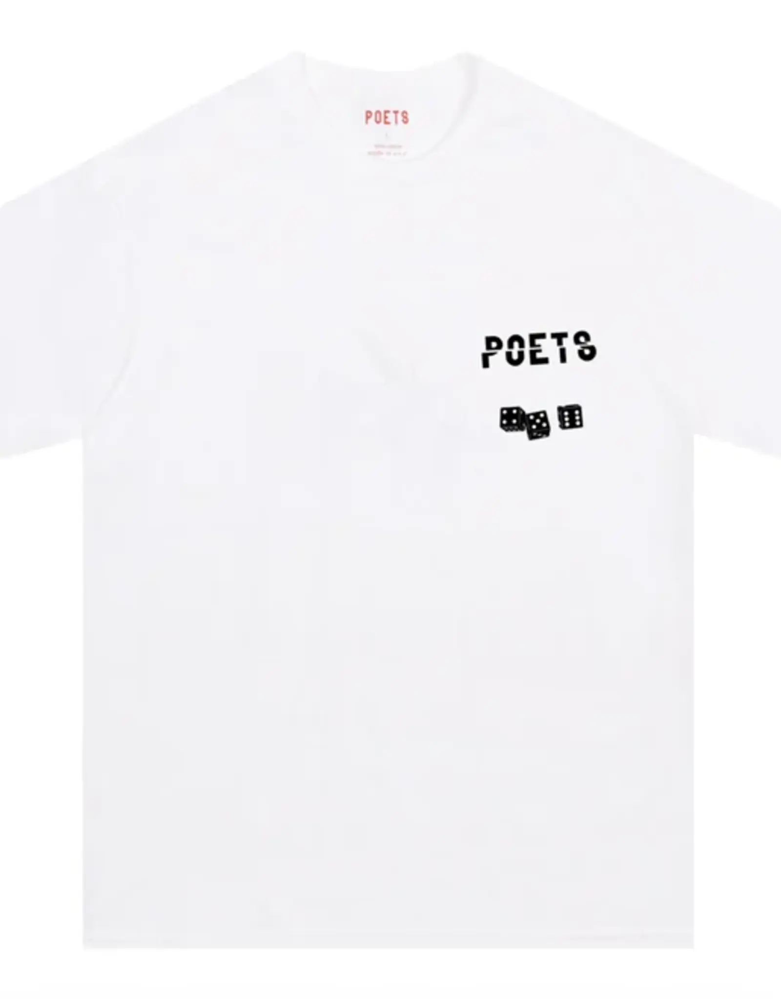 POETS Cee-Lo Screened Tee - White