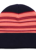PASSPORT Organic Cotton Stripe Beanie - Navy