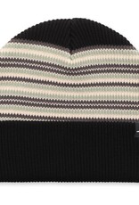 PASSPORT Organic Cotton Stripe Beanie - Black