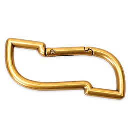 PASSPORT Tilde Carabiner - Antique Gold