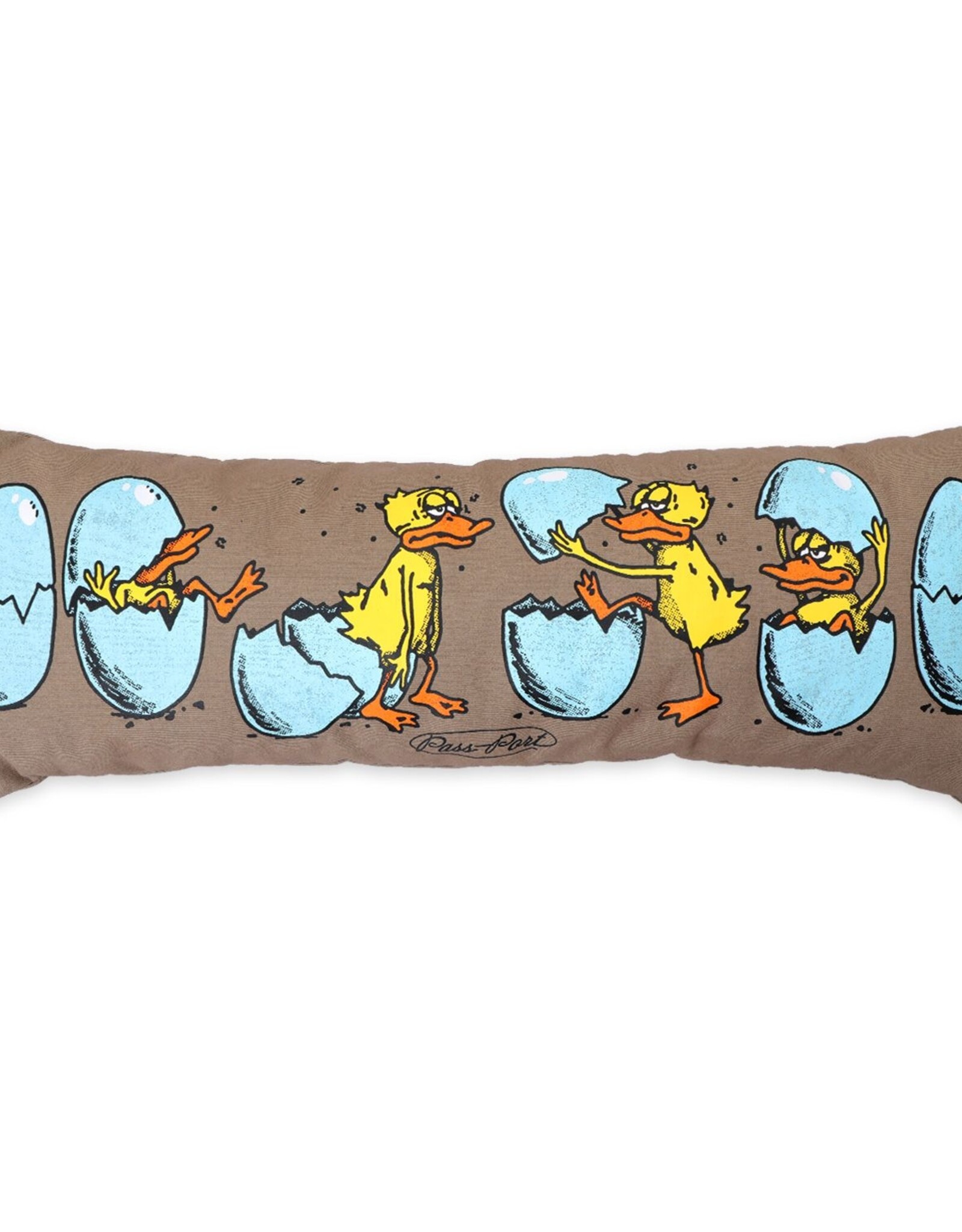 PASSPORT Born Tired Bolster Cushion - Taupe