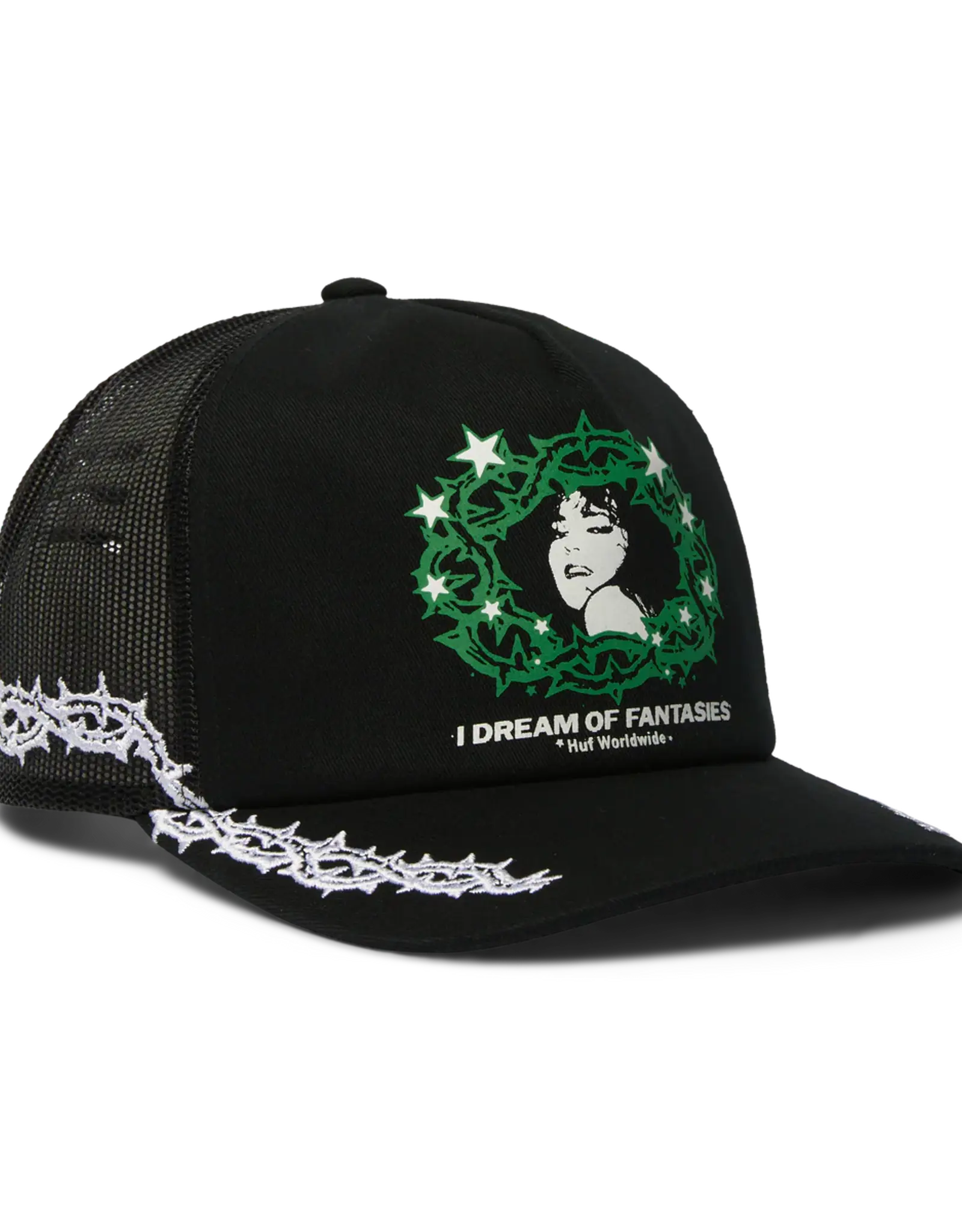 HUF Fantasies Trucker Hat - Black