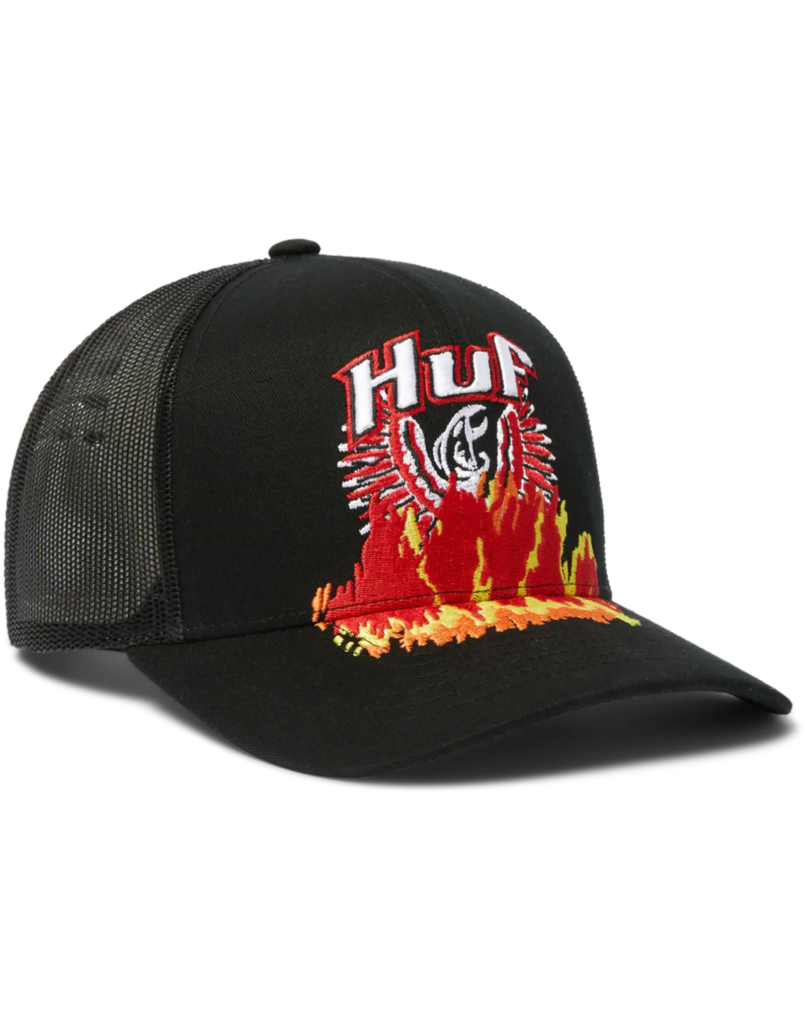 HUF Phoenix Trucker Hat - Black