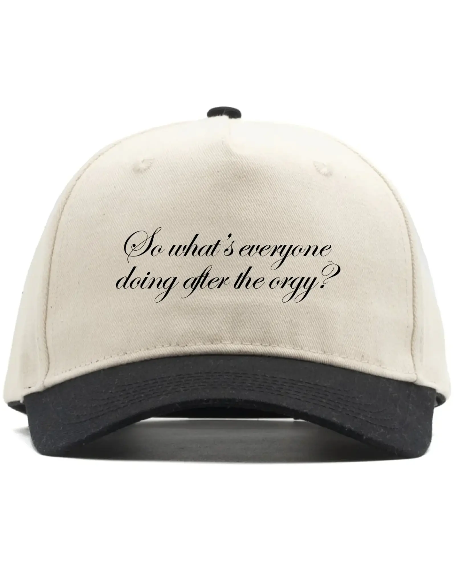 LESS THAN LOCAL Less Than Local Orgy Hat - White / Black