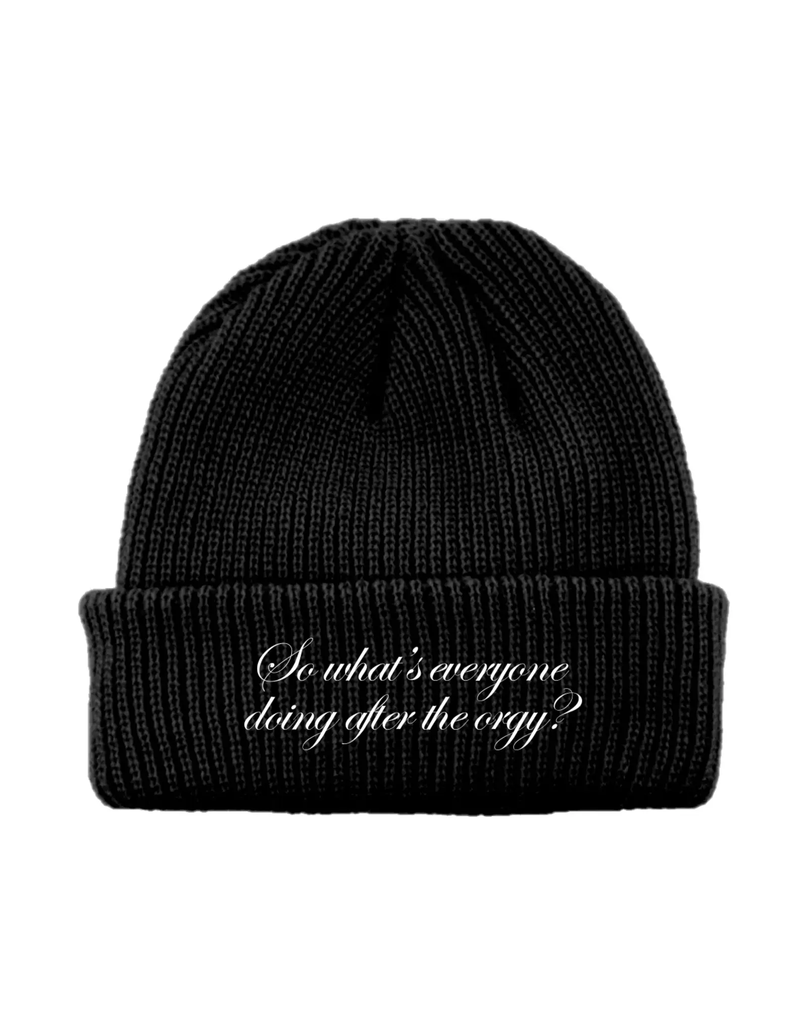LESS THAN LOCAL Less Than Local Orgy Beanie - Black