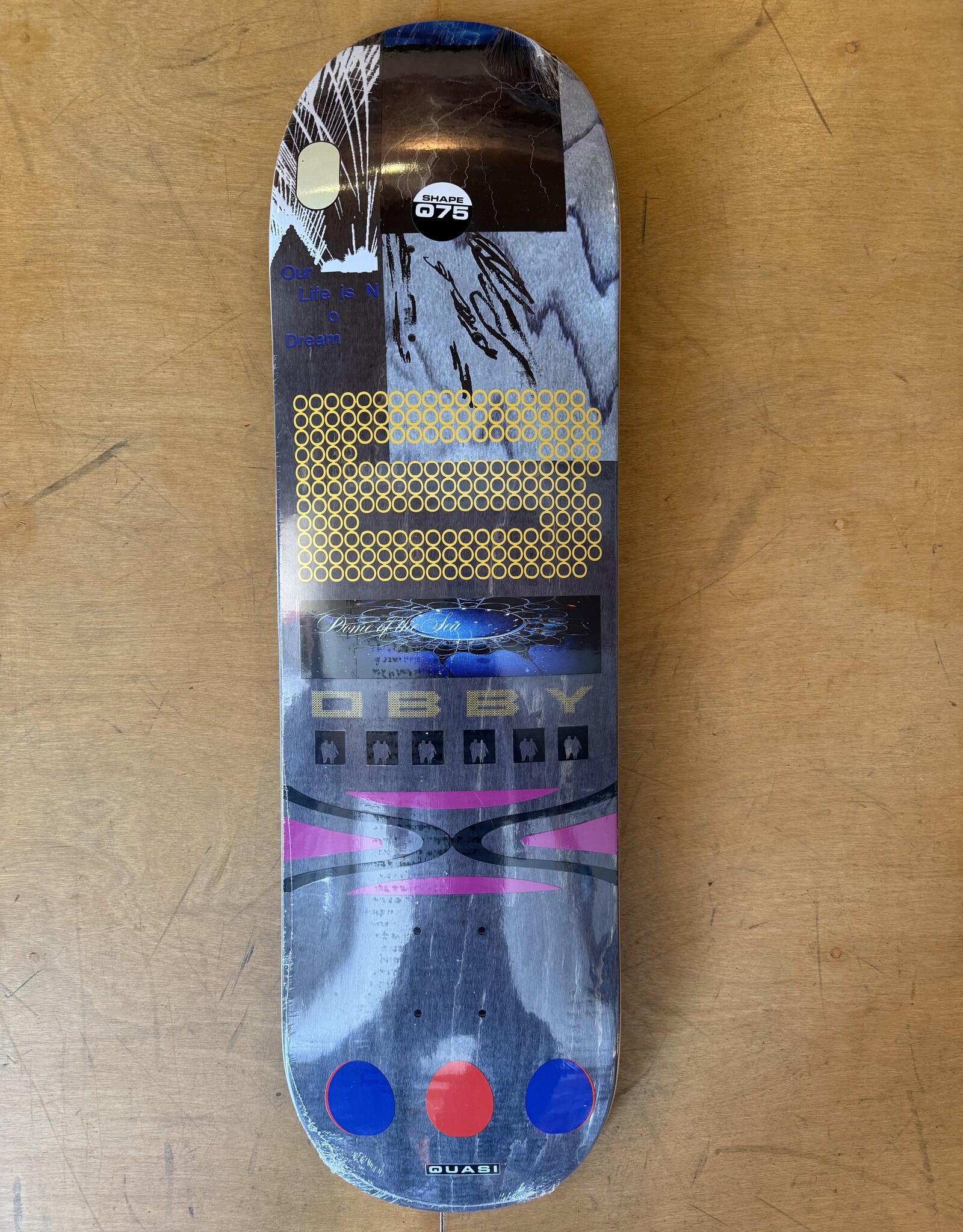 QUASI SKATEBOARDS Bobby De Keyzer Thunder Pro Deck - 8.625