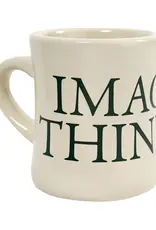 QUASI SKATEBOARDS Imagine Thinking Mug - Natural / Green