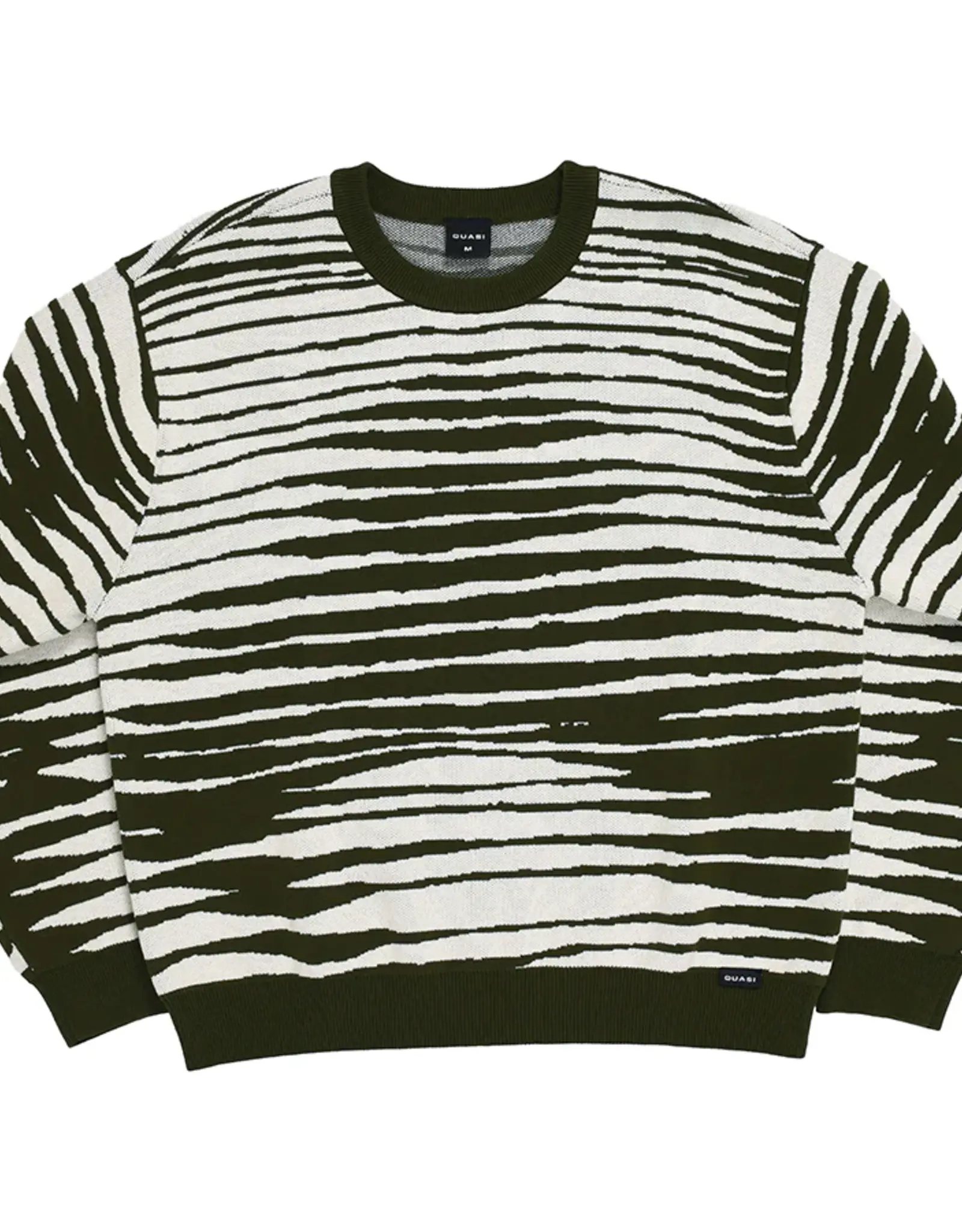 QUASI SKATEBOARDS Tect Knit Sweater - Olive