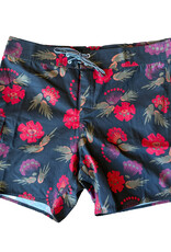 BRIXTON BRIXTON BARGE TRUNK - BLACK/RED