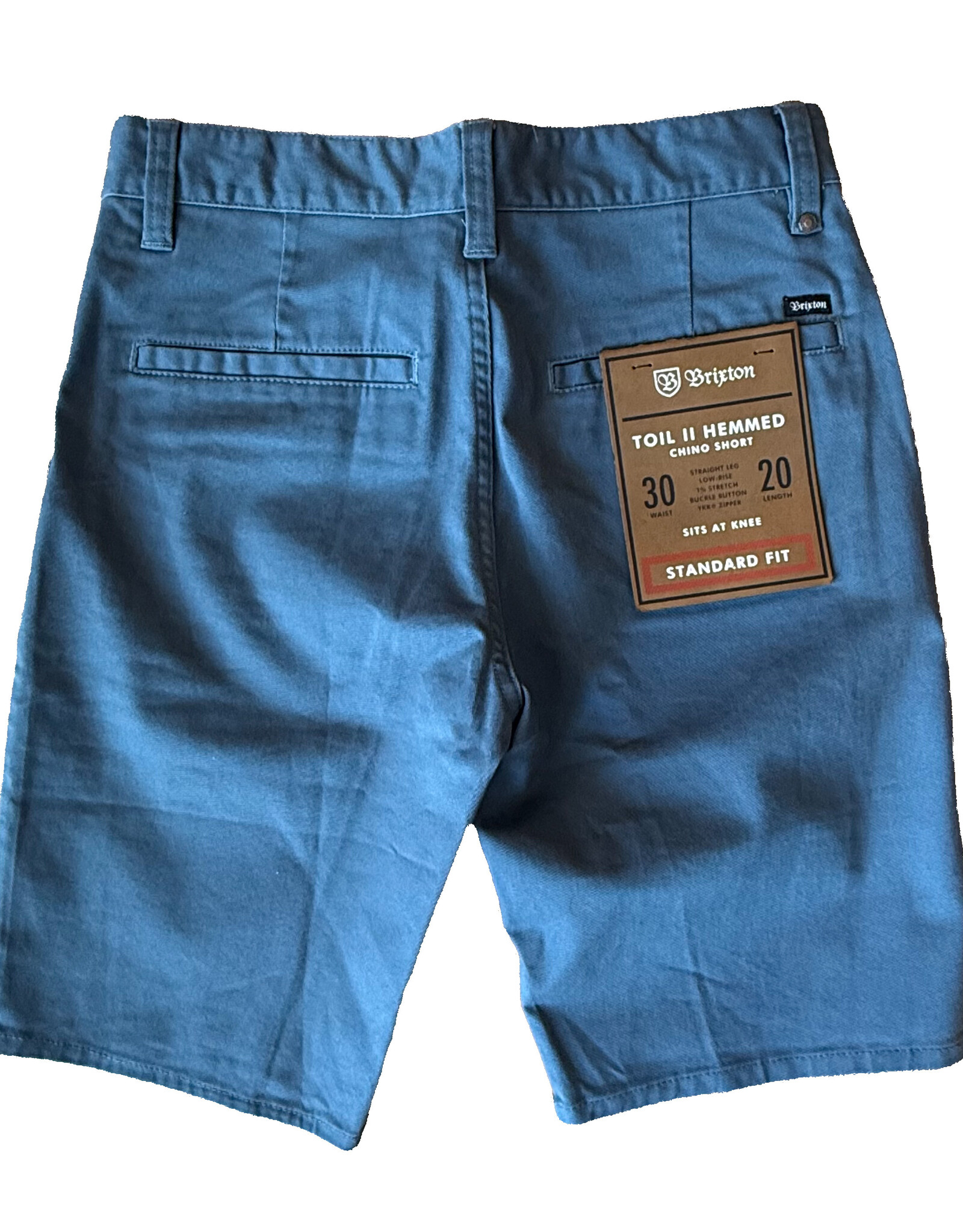 BRIXTON Toil 2 Short - Dusty Blue
