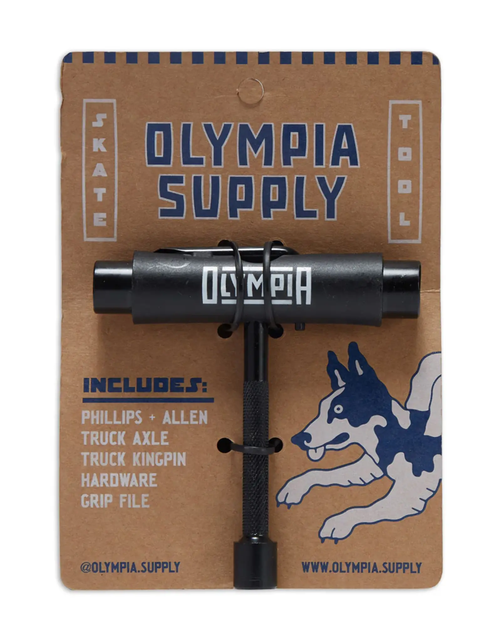 OLYMPIA SUPPLY Olympia Supply Standard Tool - Black