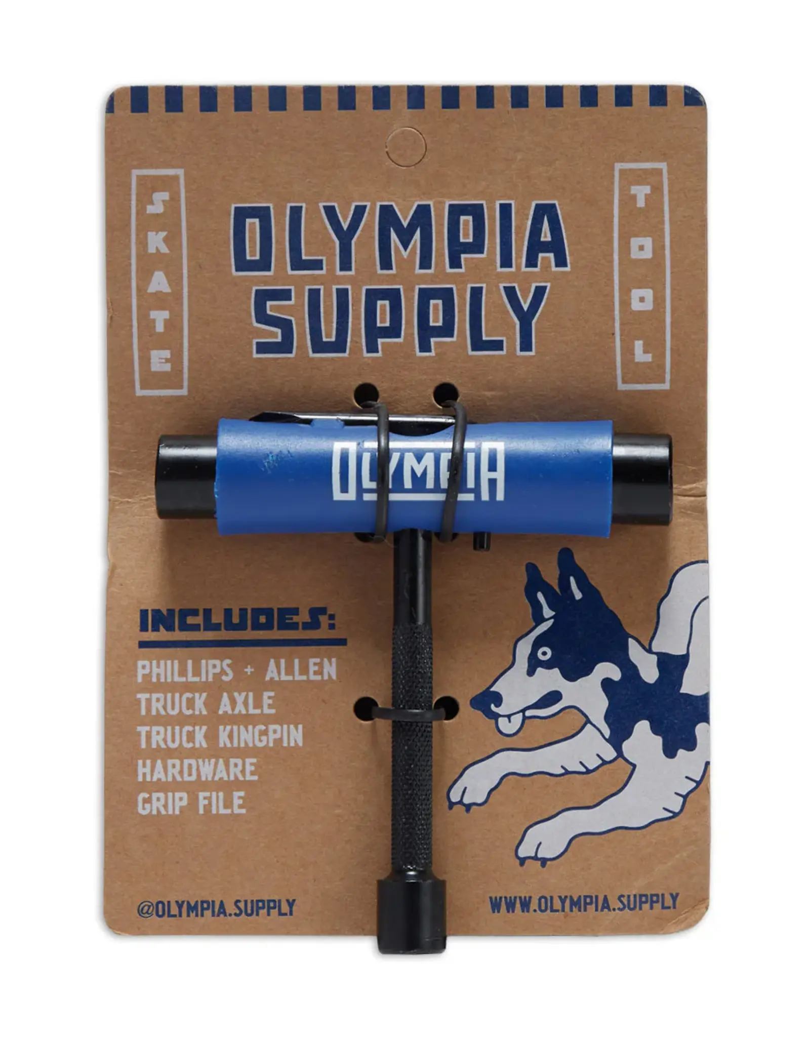 OLYMPIA SUPPLY Olympia Supply Standard Tool - Blue
