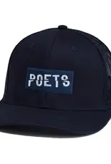 POETS OG Split Trucker Hat - Navy