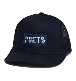 POETS OG Split Trucker Hat - Navy