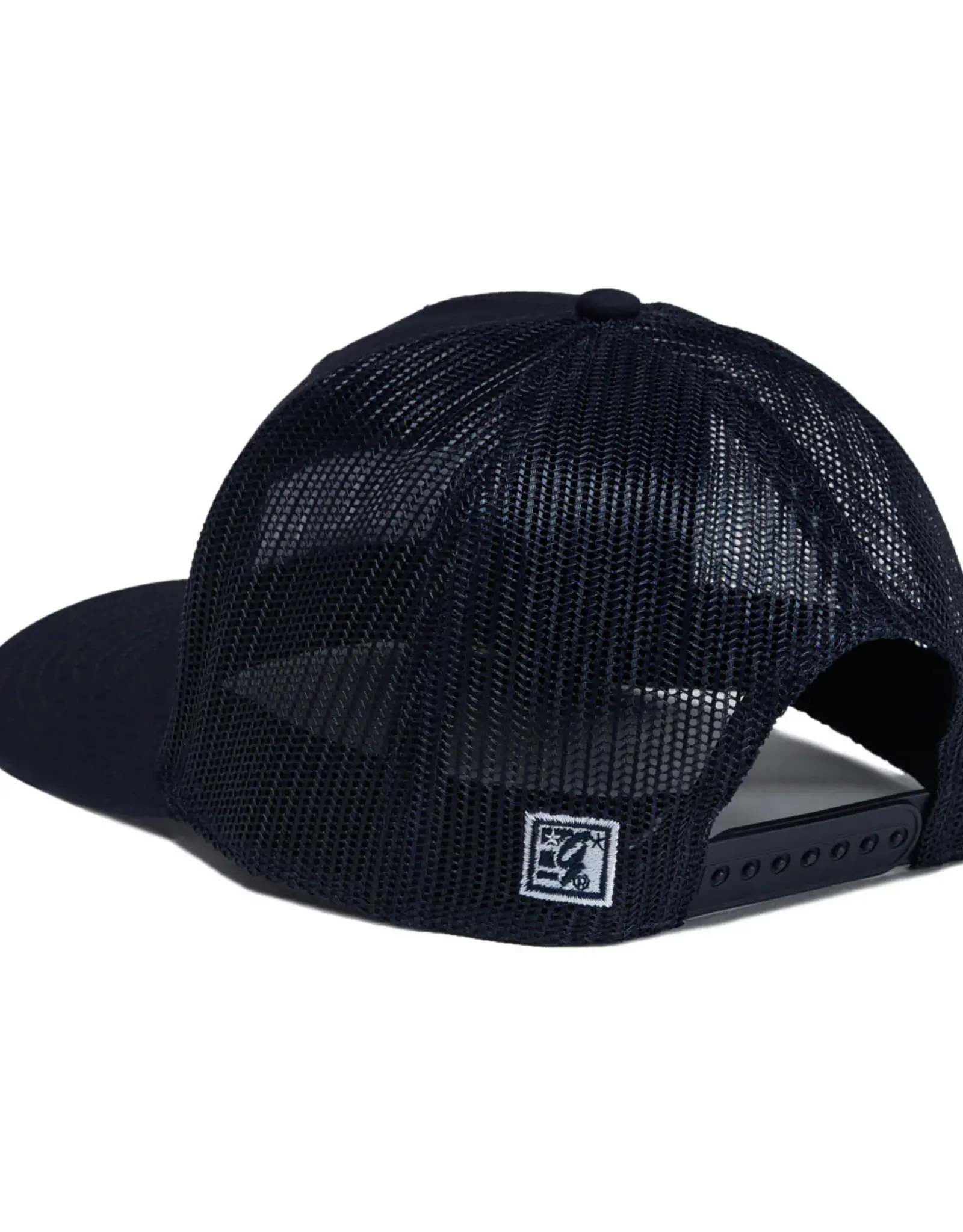 POETS OG Split Trucker Hat - Navy