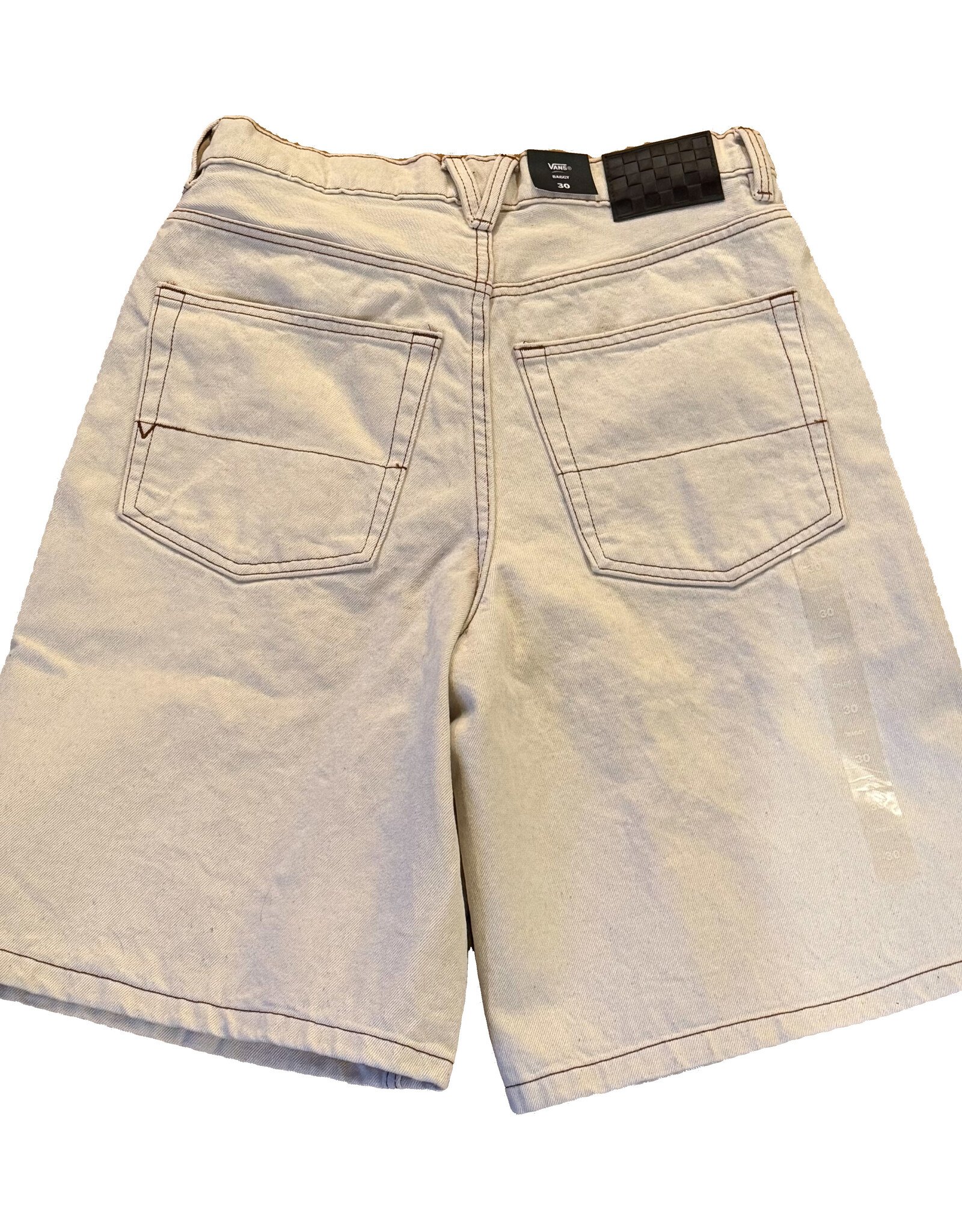 VANS Check-5 Baggy Denim Short - Natural Seed