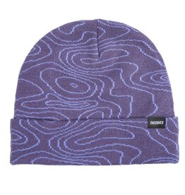 THEORIES OF ATLANTIS Contour Beanie - Eggplant