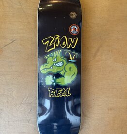 REAL SKATEBOARDS Zion Wright Bad Gator Heavyweights Pro Deck - 8.5
