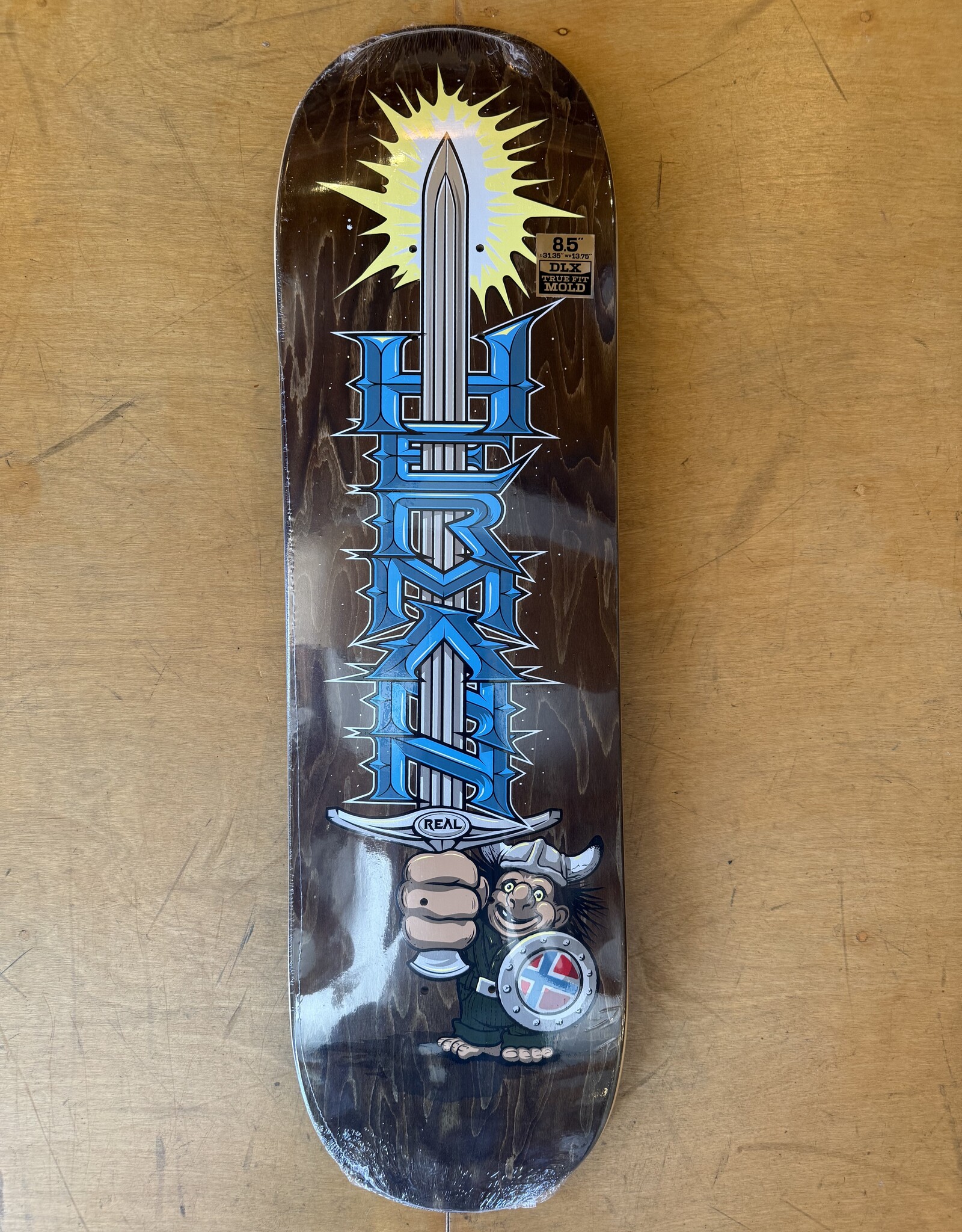 REAL SKATEBOARDS Hermann Stein Mighty True Fit Pro Deck - 8.5
