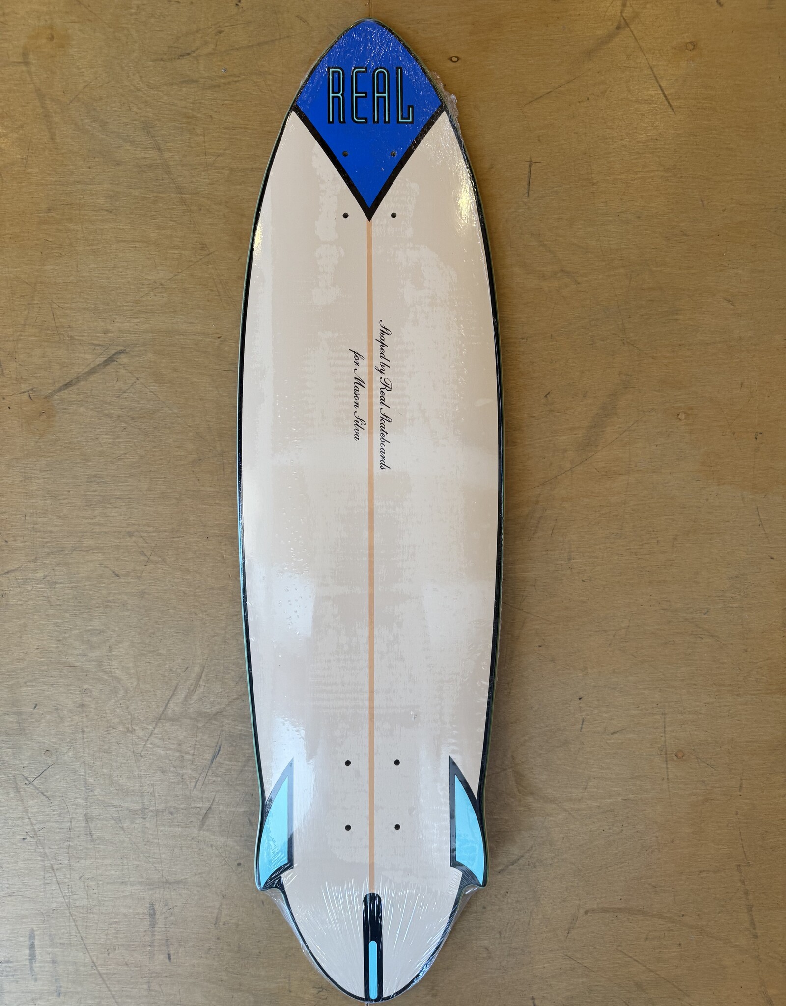 REAL SKATEBOARDS Mason Silva Speed Egg Shaped Pro Deck - 9.25