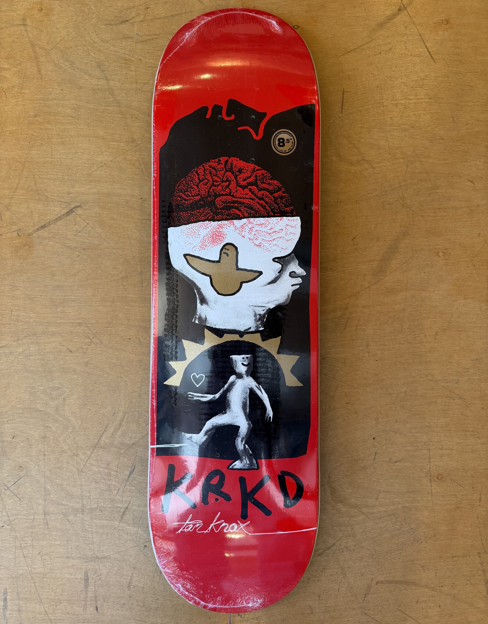 Tom Knox Brain & Bird Pro Deck - 8.5
