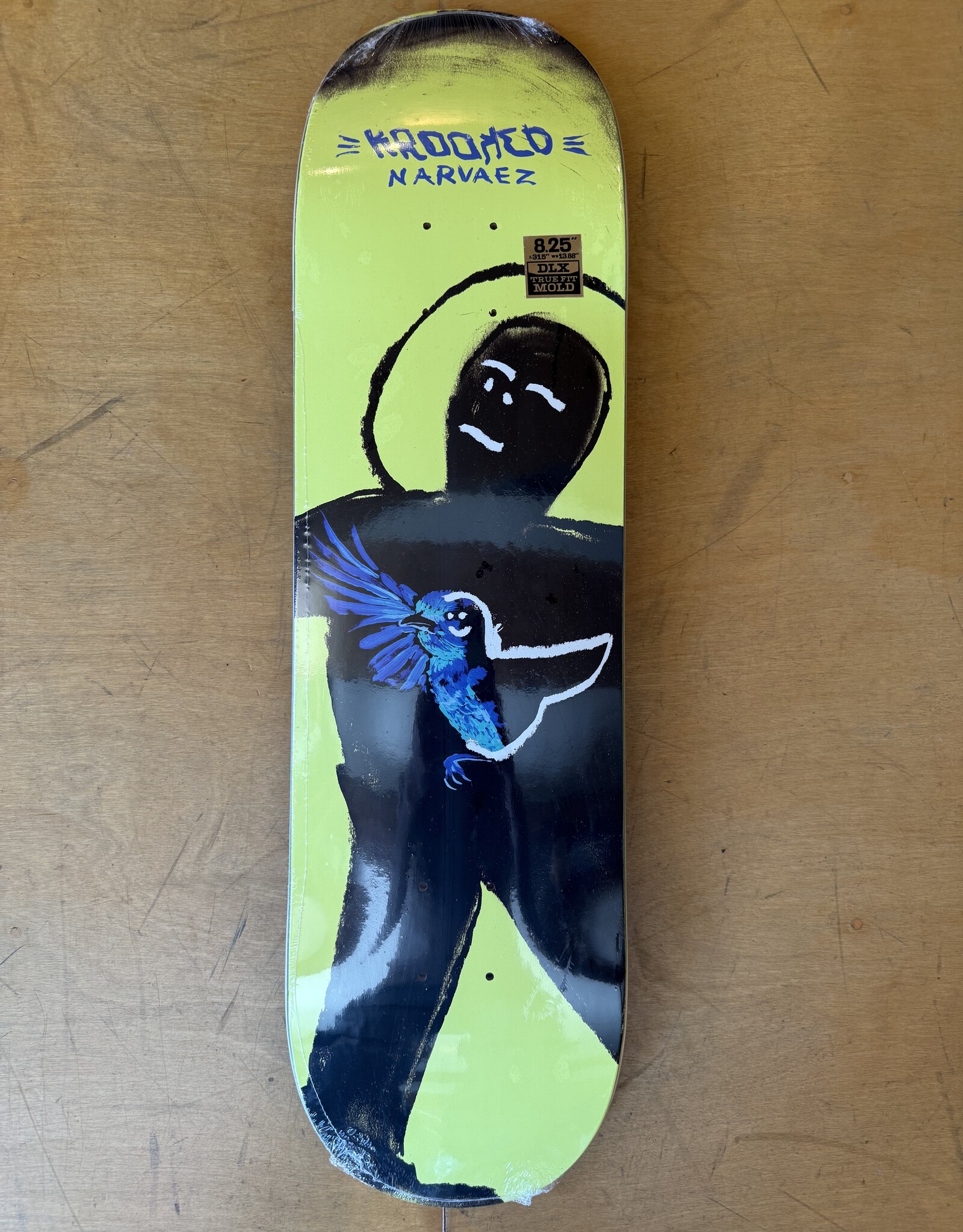 KROOKED Sam Narvaez Bluebird True Fit Pro Deck - 8.25