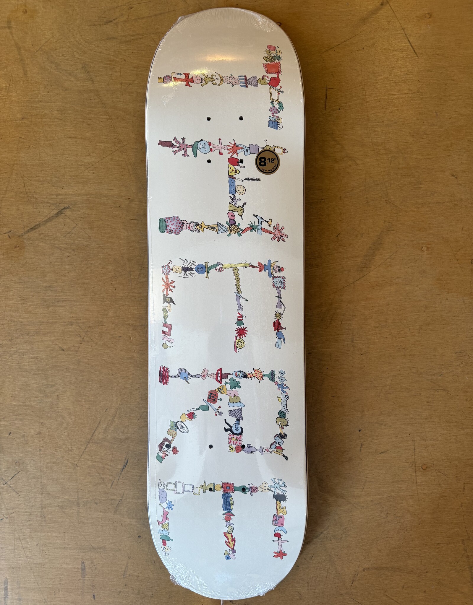 THERE SKATEBOARDS Detritus Team Deck - 8.12