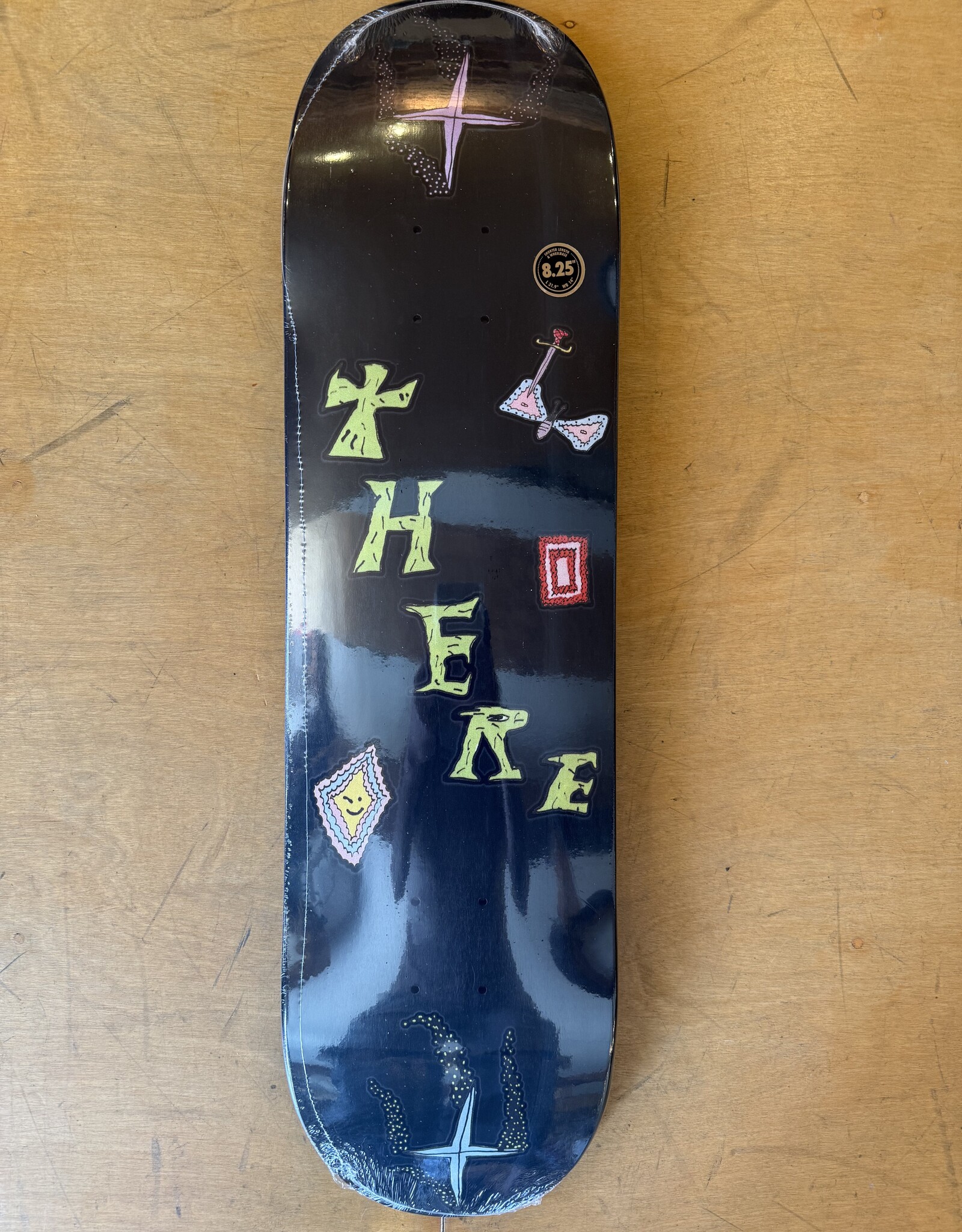 THERE SKATEBOARDS Moth Team Deck - 8.25