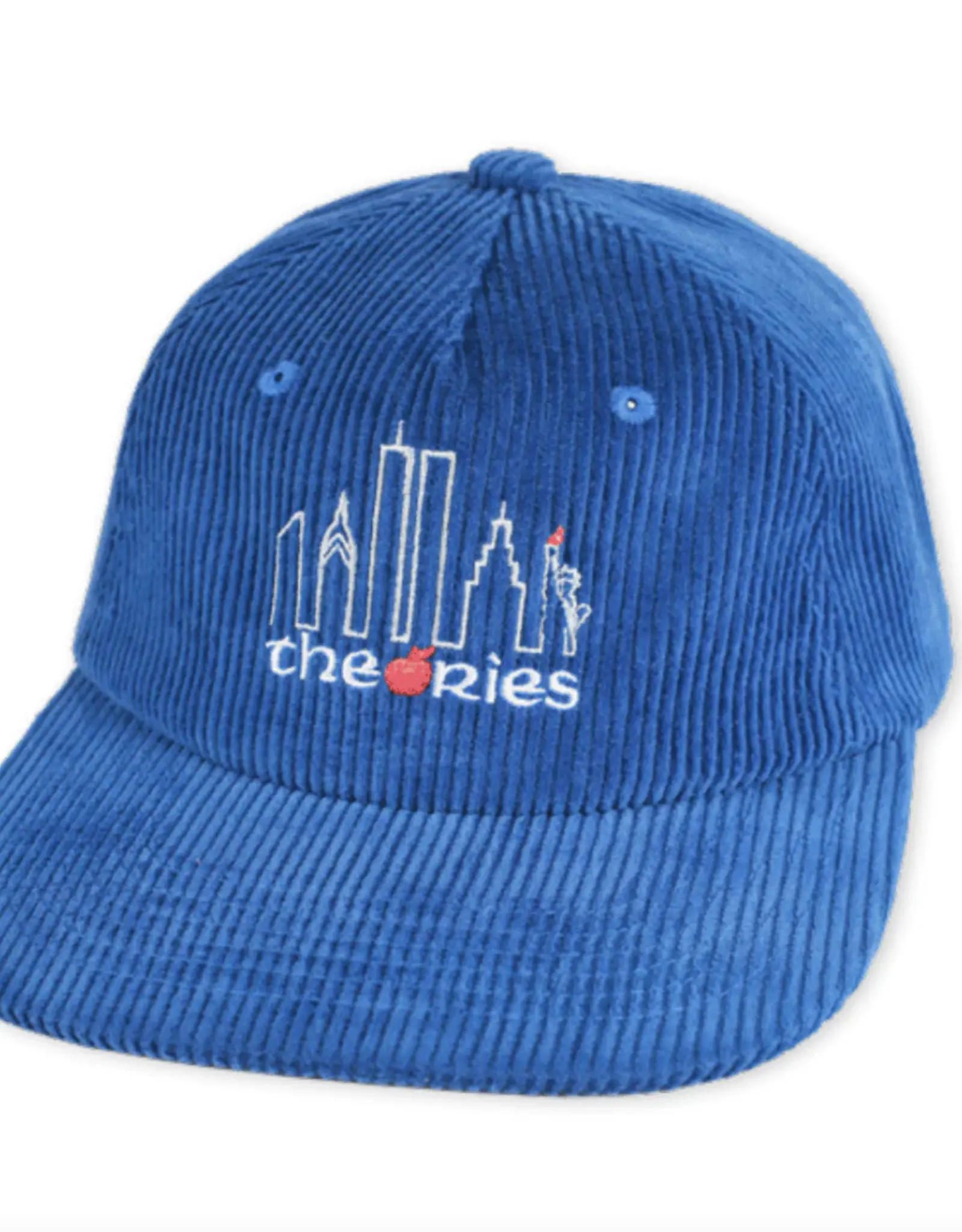 THEORIES OF ATLANTIS Big Apple Corduroy Strapback Hat - Blue