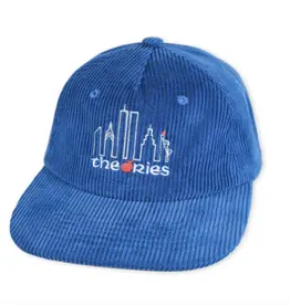 THEORIES OF ATLANTIS Big Apple Corduroy Strapback Hat - Blue