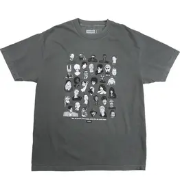 THEORIES OF ATLANTIS Mixtape Tee Garment Dyed - Faded Black