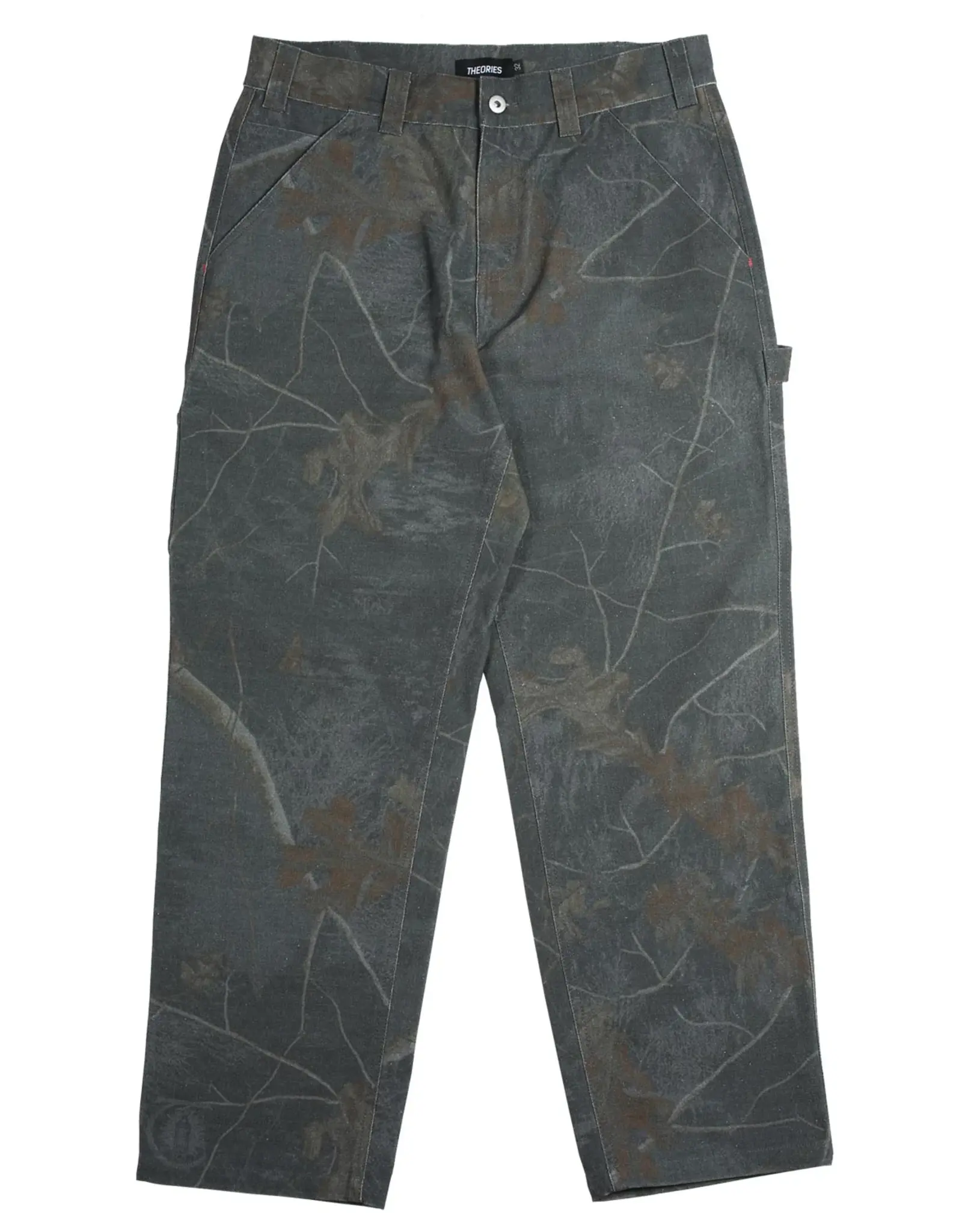 THEORIES OF ATLANTIS Piano Trap Carpenter Pant - Ash Timber Camo