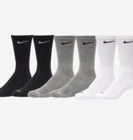 NIKE Everyday Cushioned Training Crew Socks 6 Pack - Multi