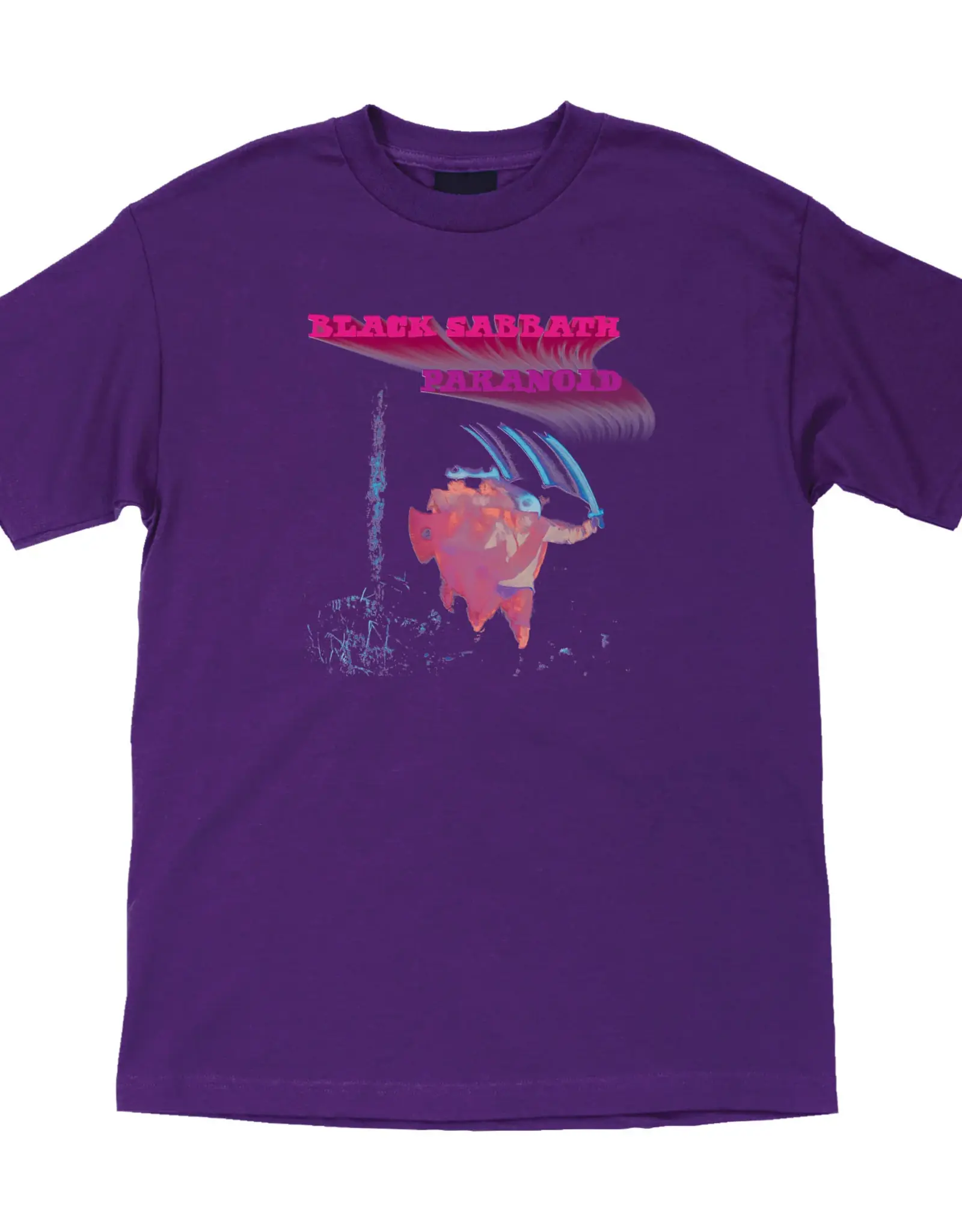 OJ WHEELS Black Sabbath Paranoid Tee - Purple