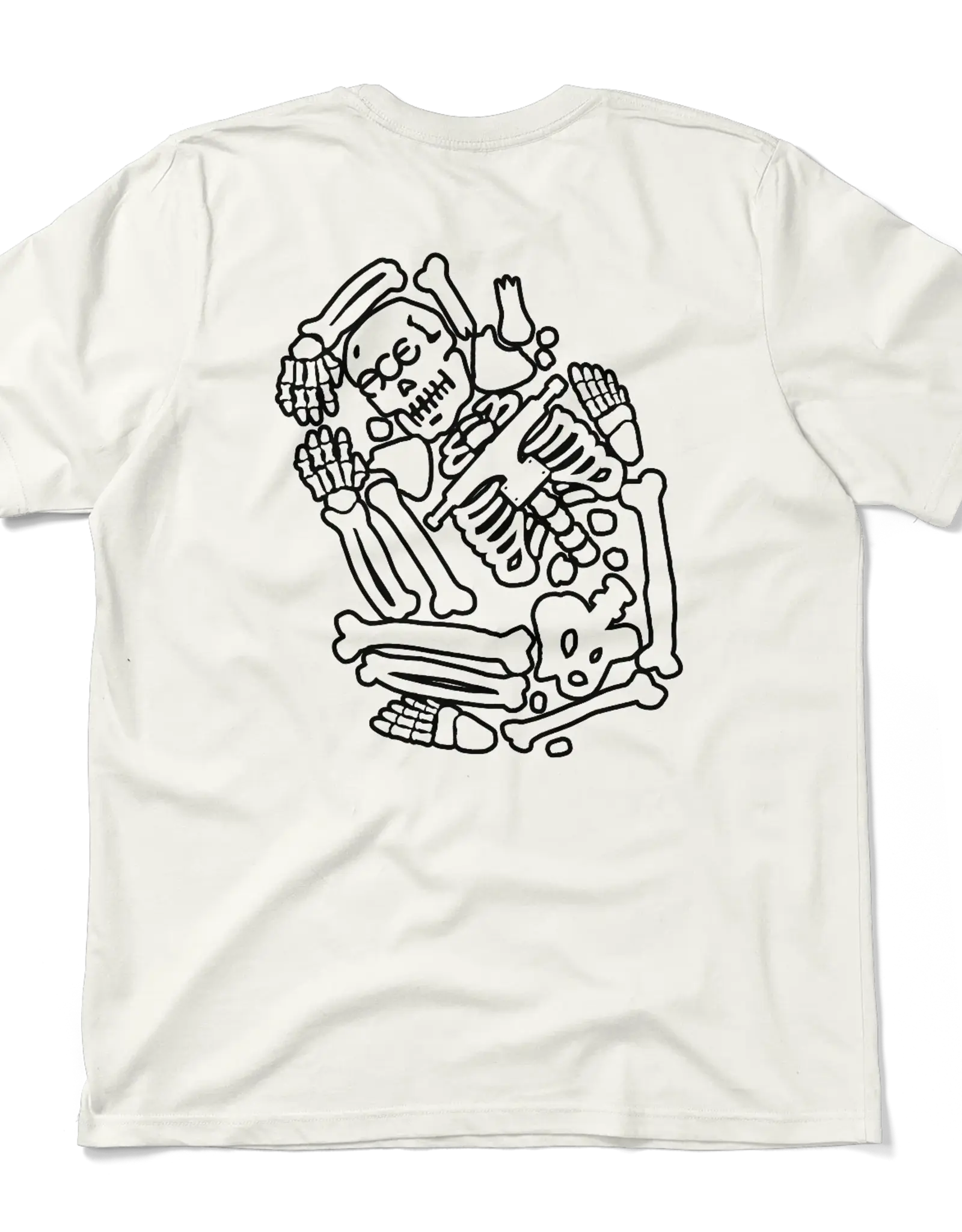 ACE TRUCK MFG Pile Tee - White