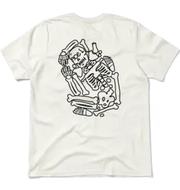 ACE TRUCK MFG Pile Tee - White