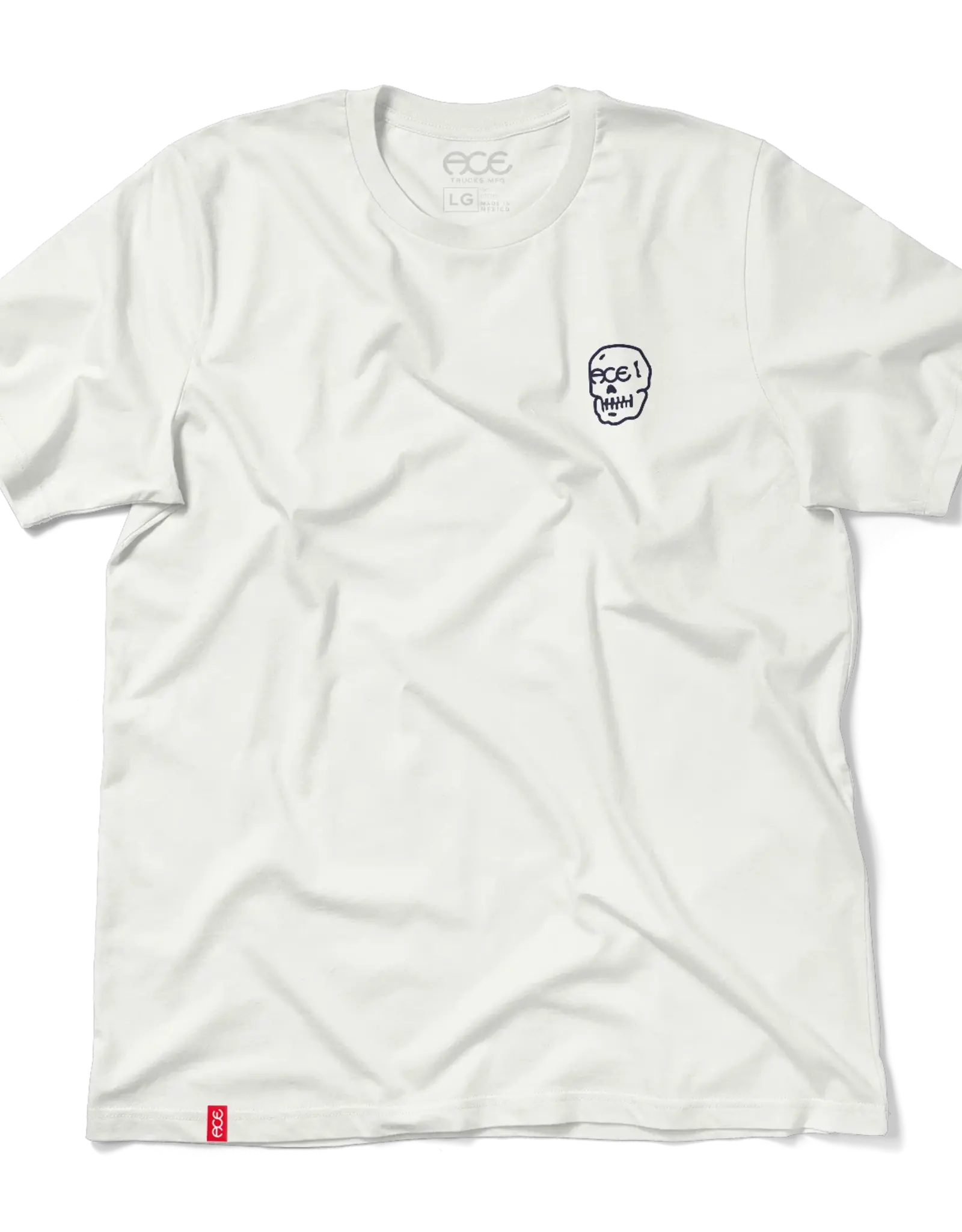 ACE TRUCK MFG Pile Tee - White