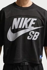 NIKE SB Mesh Football Jersey Skate Top - Black