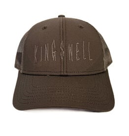 KINGSWELL Fos Script Trucker Hat - Tonal Brown