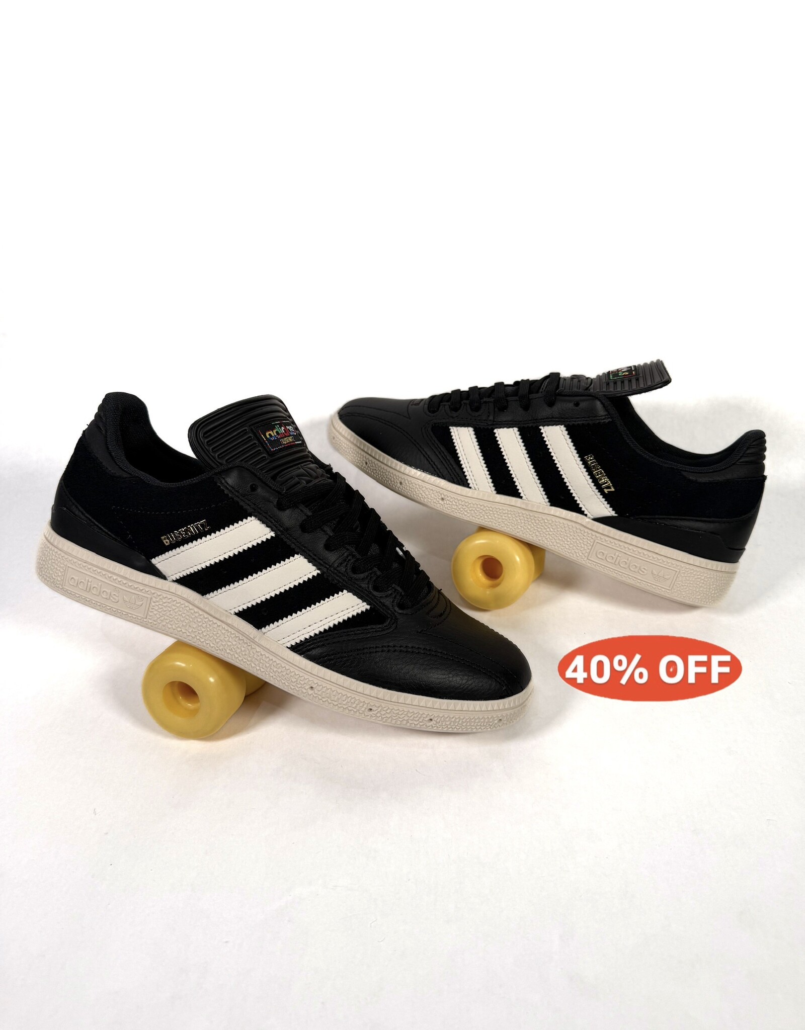 ADIDAS Busenitz - Core Black / Cloud White / Gold Metallic