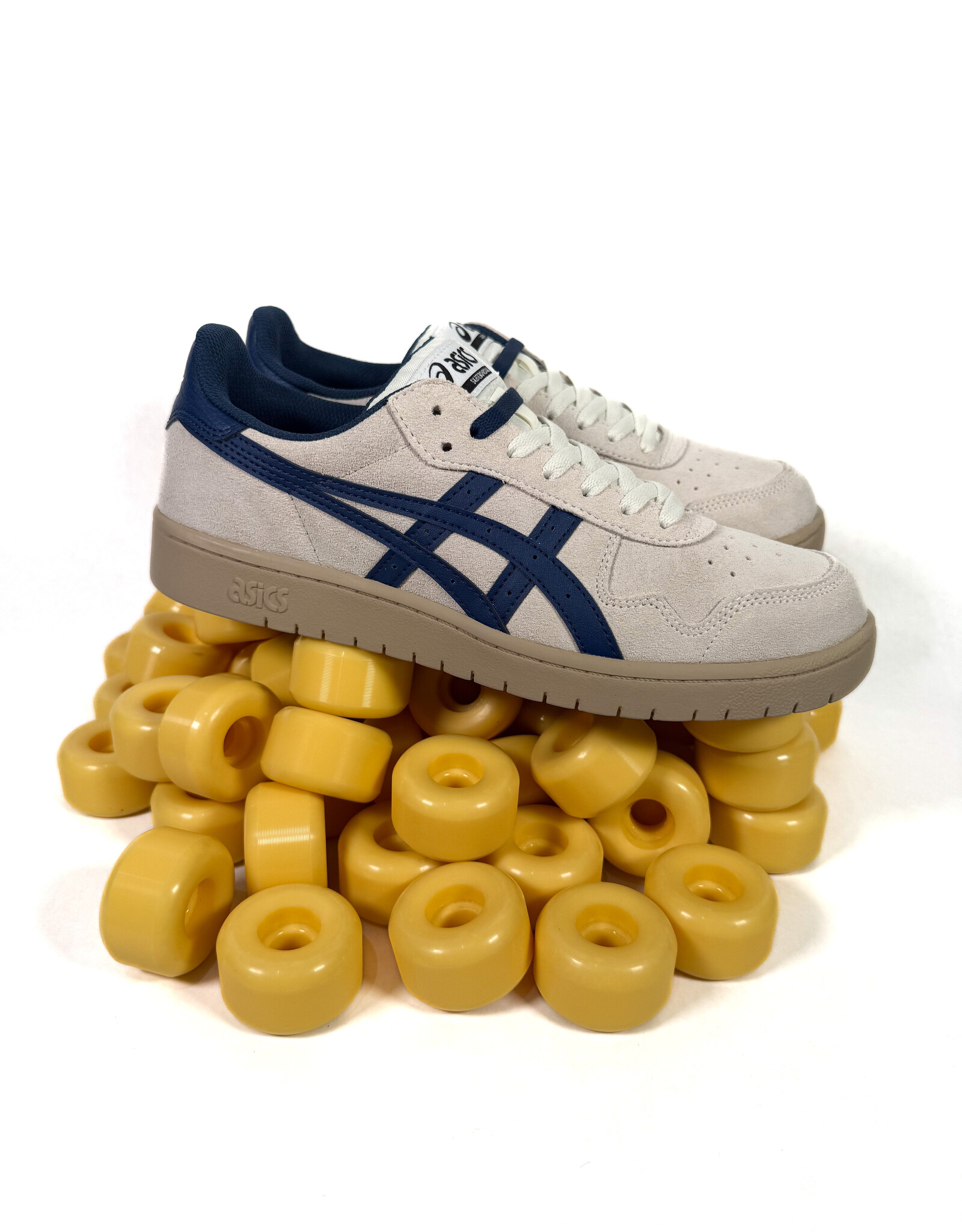 ASICS Japan Pro - Cream / Independence Blue