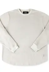 FORMER AG L/S Waffle Knit Shirt - Cement